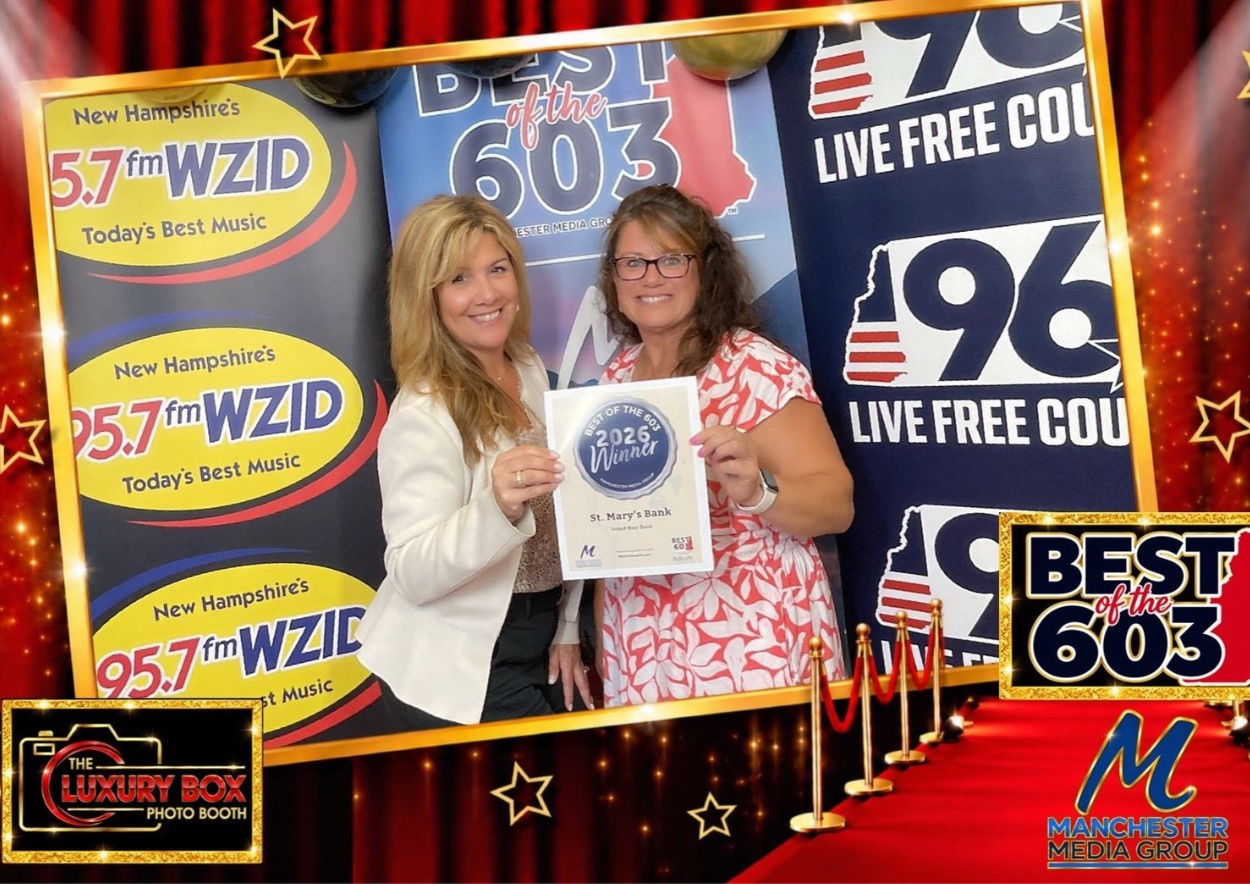 St. Mary’s Bank Named Best Bank in New Hampshire in 2026 Best of 603 Awards