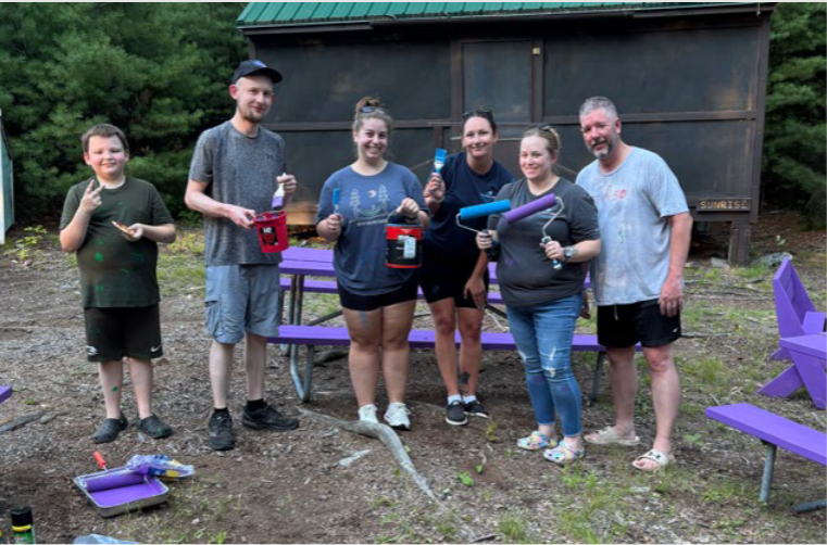 Girl Scouts Grateful for St. Mary’s Bank Volunteer Help