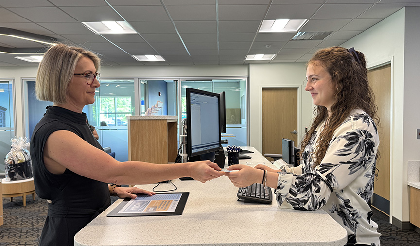 new concord nh branch first deposit with Amanda Savage june 2025